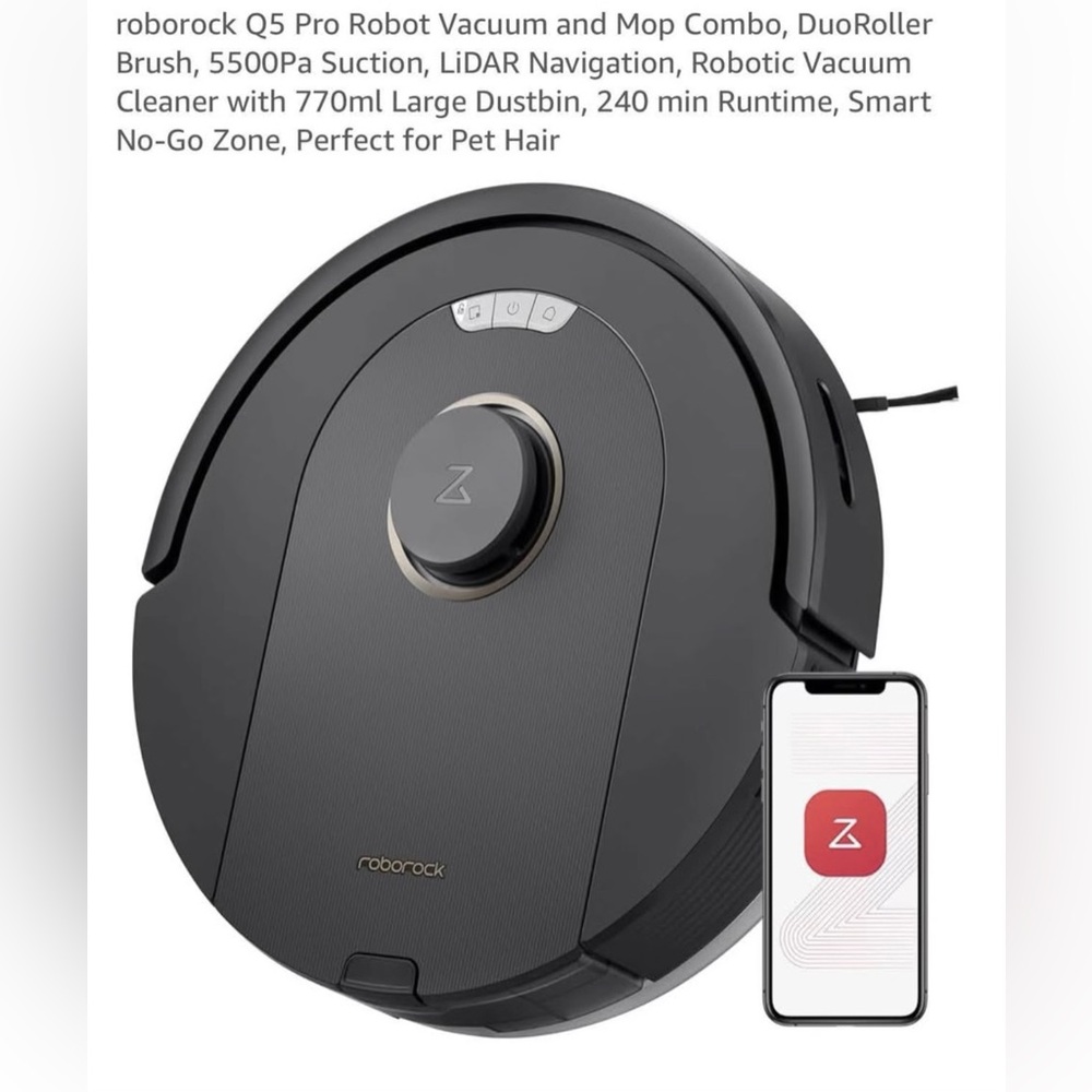Roborock Q5Pro Smart Robot Vacuum Cleaner
